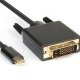 Hamlet XVAUC-DV4K20 cavo e adattatore video 2 m USB tipo-C DVI Nero 2