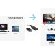 Hamlet XVADP12-HDMAC cavo e adattatore video DisplayPort HDMI tipo A (Standard) Nero 3