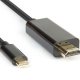 Hamlet XVAUC-HDM4K20 cavo e adattatore video 2 m USB tipo-C HDMI tipo A (Standard) Nero 2