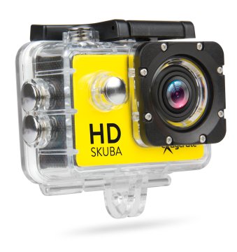 Hamlet Exagerate Skuba Action Cam action camera HD con schermo LCD da 2 pollici con custodia impermeabile de manico galleggiante