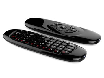 Hamlet Wireless Mini Keyboard + Air Mouse mini tastiera Qwerty, air mouse e telecomando