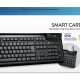 Hamlet Smart Card Keyboard tastiera usb professionale con lettore smart card integrato 7