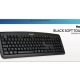 Hamlet Black Soft Touch tastiera usb italiana professionale 5