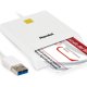 Hamlet HUSCR30 lettore di card readers Interno USB USB 3.2 Gen 1 (3.1 Gen 1) Bianco 2