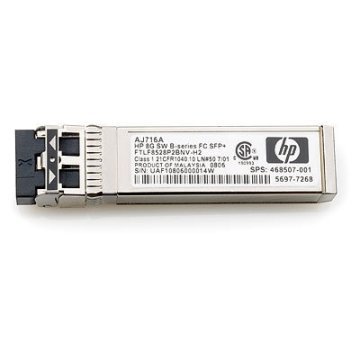HPE 8Gb Short Wave B-Series SFP+ modulo del ricetrasmettitore di rete 8000 Mbit/s SFP+