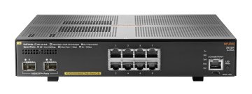 HPE Aruba Networking 2930F 8G PoE+ 2SFP+ Gestito L3 Gigabit Ethernet (10/100/1000) Supporto Power over Ethernet (PoE) 1U