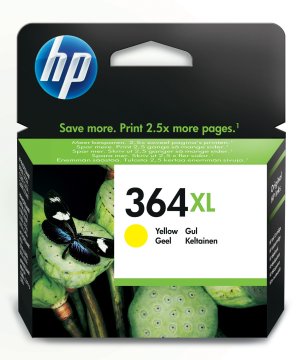 HP Cartuccia originale inchiostro giallo ad alta capacità 364XL