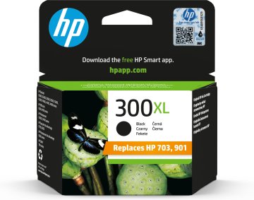 HP Cartuccia originale inchiostro nero ad alta capacità 300XL