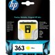 HP 363 cartuccia d'inchiostro 1 pz Originale Resa standard Giallo 2