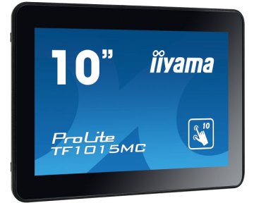 iiyama TF1015MC-B2 visualizzatore di messaggi 25,6 cm (10.1") LED 450 cd/m² WXGA Nero Touch screen