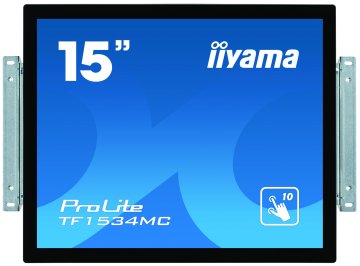iiyama ProLite TF1534MC-B6X Monitor PC 38,1 cm (15") 1024 x 768 Pixel TN Touch screen Multi utente Nero