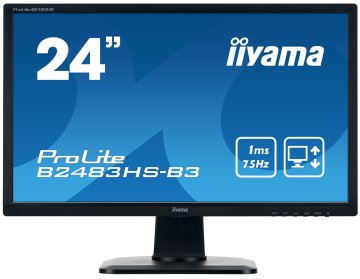 iiyama ProLite B2483HS-B3 LED display 61 cm (24") 1920 x 1080 Pixel Full HD Nero