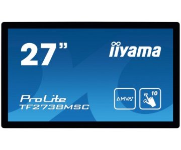 iiyama ProLite TF2738MSC-B1 Monitor PC 68,6 cm (27") 1920 x 1080 Pixel Full HD LED Touch screen Nero