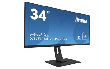iiyama ProLite XUB3493WQSU-B1 Monitor PC 86,4 cm (34") 3440 x 1440 Pixel UltraWide Quad HD LED Nero