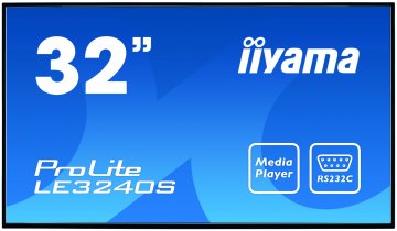 iiyama ProLite LE3240S-B1 Pannello piatto per segnaletica digitale 80 cm (31.5") LED 350 cd/m² Full HD Nero 12/7