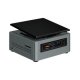 Intel NUC BOXNUC6CAYH barebone per PC/stazione di lavoro UCFF Nero, Grigio J3455 BGA 1296 1,5 GHz 2