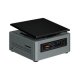 Intel NUC BOXNUC6CAYH barebone per PC/stazione di lavoro UCFF Nero, Grigio BGA 1296 J3455 1,5 GHz 2