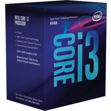 Intel Core i3-8100 processore 3,6 GHz 6 MB Cache intelligente Scatola