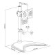 Multibrackets 3323 Supporti a parete per TV 68,6 cm (27