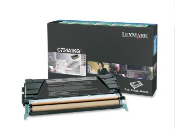 Lexmark C734A1KG cartuccia toner 1 pz Originale Nero