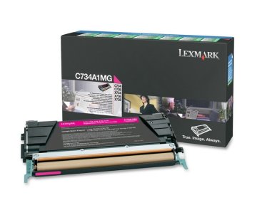 Lexmark C734A1MG cartuccia toner 1 pz Originale Magenta