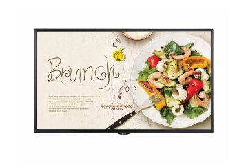 LG 55SM5KE-B visualizzatore di messaggi Pannello piatto per segnaletica digitale 139,7 cm (55") LCD Wi-Fi 450 cd/m² Full HD Nero WebOS 24/7