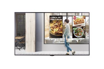 LG 55XS4F-B.AEUZ visualizzatore di messaggi Pannello piatto per segnaletica digitale 139,7 cm (55") LED 4000 cd/m² Full HD Nero Web OS 24/7