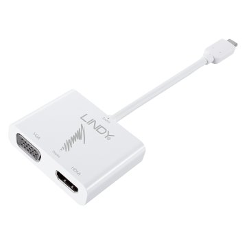 Lindy 43179 adattatore grafico USB Bianco