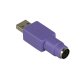 Lindy 70510 adattatore per inversione del genere dei cavi USB A PS/2 2