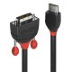 Lindy 36275 cavo e adattatore video 10 m HDMI tipo A (Standard) DVI-D Nero, Rosso 2