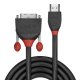 Lindy 36275 cavo e adattatore video 10 m HDMI tipo A (Standard) DVI-D Nero, Rosso 3