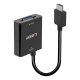 Lindy 38291 cavo e adattatore video 0,1 m HDMI tipo A (Standard) VGA (D-Sub) Nero 2