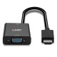 Lindy 38291 cavo e adattatore video 0,1 m HDMI tipo A (Standard) VGA (D-Sub) Nero 5