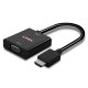 Lindy 38291 cavo e adattatore video 0,1 m HDMI tipo A (Standard) VGA (D-Sub) Nero 6