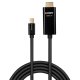 Lindy 40913 cavo e adattatore video 3 m Mini DisplayPort HDMI tipo A (Standard) Nero 3