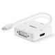 Lindy 41035 cavo e adattatore video 0,2 m Bianco 6