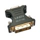 Lindy 41199 adattatore per inversione del genere dei cavi VGA DVI-I Nero, Oro 2