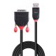 Lindy 41492 cavo e adattatore video 3 m DVI-D DisplayPort Nero 3