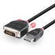 Lindy 41492 cavo e adattatore video 3 m DVI-D DisplayPort Nero 6