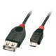 Lindy 31935 cavo USB USB 2.0 0,5 m Micro-USB B USB A Nero, Rosso 2