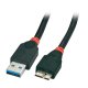 Lindy 41837 cavo USB 2 m USB 3.2 Gen 1 (3.1 Gen 1) USB A Micro-USB B Nero 2