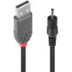 Lindy 70265 cavo di alimentazione Nero 1,5 m USB A EIAJ-01 (2.5 mm, 0.7 mm) 2