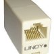 Lindy 60184 adattatore per inversione del genere dei cavi RJ45 Bianco 2