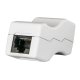 Lindy 34009 adattatore per inversione del genere dei cavi RJ45 Grigio 3