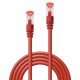 Lindy Rj45/Rj45 Cat6 1.5m cavo di rete Rosso 1,5 m S/FTP (S-STP) 4
