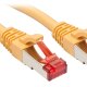 Lindy RJ-45 Cat.6 S/FTP 0.5m cavo di rete Giallo 0,5 m Cat6 S/FTP (S-STP) 2