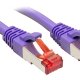 Lindy RJ-45 Cat.6 S/FTP 0.5m cavo di rete Viola 0,5 m Cat6 S/FTP (S-STP) 2