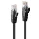 Lindy 48075 cavo di rete Nero 0,3 m Cat6 U/UTP (UTP) 2