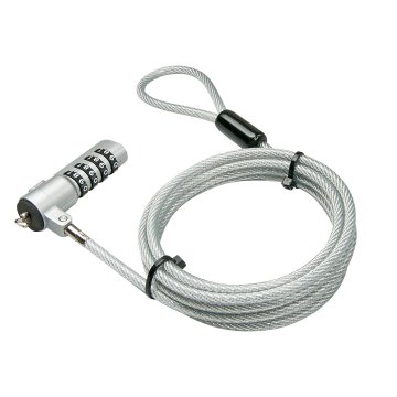Lindy 20980 cavo di sicurezza Acciaio inox 1,8 m