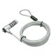 Lindy 20980 cavo di sicurezza Acciaio inox 1,8 m 2